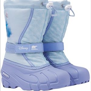 NWT Sorel Disney Frozen Blue Elsa Flurry Boots